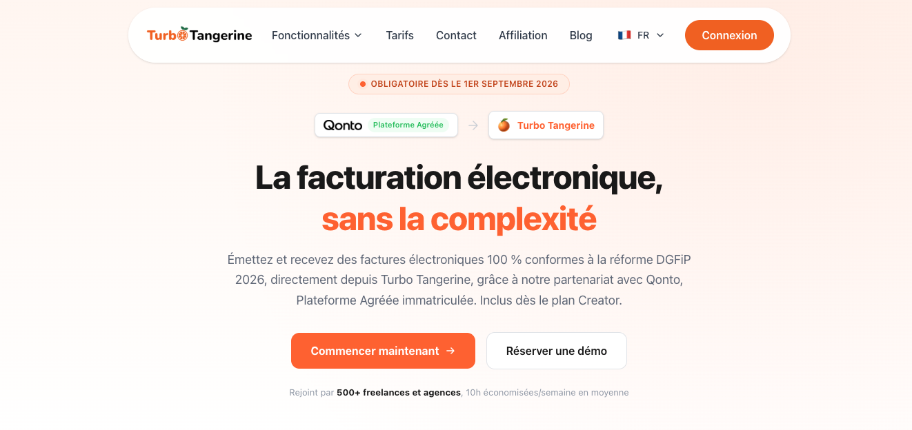 Turbo Tangerine : la solution tout-en-un pour transformer l’obligation en opportunité